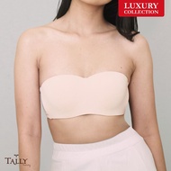 TALLY Luxury F481 Strapless Wireless Anti Slip Sweatproof Bralette Seamless Nylon Perfect Fit Cool F