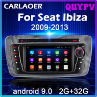 QUYPV แอนดรอยด์9,0 Autoradio Für Seat Ibiza 6j 2009 2010 2012 2013ระบบนำทาง GPS หน้าจอ2 Din เครื่องเล่น2din มัลติมีเดีย WIFI APITV
