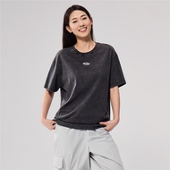 Giordano Womens เสื้อผู้หญิง All Over Print Tee 05395221001 เสื้อยืดผู้หญิง เสื้อจิออดาโน