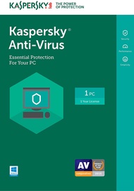 Kaspersky Antivirus 1 year 1 PC