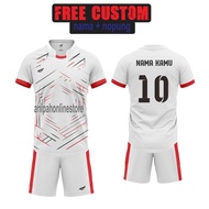 AMAN [ Free nama nomor punggung ] jersey futsal dewasa/ baju olahraga