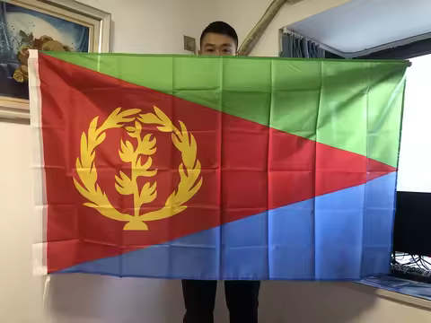 SKY FLAG Eritrea Flag 90x150cm high quality Polyester Hanging Eritrean National Flags banner for Dec