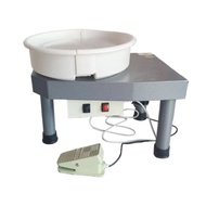 Pottery Wheel 30cm Pottery Forming Machine 450W Electric Pottery Wheel with Adjustable Feet Lever Pe