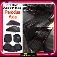 5D Carpet / Floor Mat Pu Leather PERODUA AXIA 5D KARPET KERETA