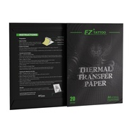 กระดาษลอกลายฟิล์ม EZ Thermal Transfer Paper -Tattoo Stencil Paper 50 pcs. กระดาษลอกแบบฟิล์ม