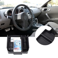 Automobile Accessories For 2003-2006 Nissan 350Z Z33 Armrest ABS Multifunctional Storage Tray