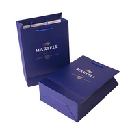 AT-🛫Spot Martell Handbag with Blue BeltVSOPDry BarxoGift Bag High-End Foreign Wine Packaging Paper Bag Customized IEY3