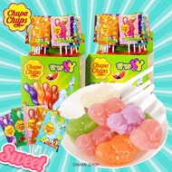 อมยิ้ม ลูกอมผลไม้ อมยิ้มจูปาจุ๊บ Chupa Chups lollipop (9กรัม/แท่ง) อมยิ้ม ลูกอมผลไม้ มีแบ่งขายหลากรส 15-60ชิ้น