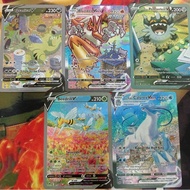 5 pcs / set tyranitar Beedril perrserker V ice calyrex Blaziken Vmax Gift Pack present pokemon card 