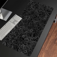 Black And White Mouse Pads Gaming Mousepad Gamer Mouse Mat Keyboard Mats Desk Pad Mousepads XXL 90x40cm For Computer