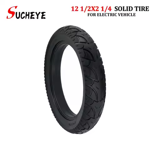 Electric vehicle tire 12 1/2x2 1/4 solid 57-203 pneumatic 12.5 inch