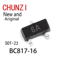 100PCS New and Original SMD BC817 6A SMD Transistor SOT-23 BC817-16 in stock 1EHW