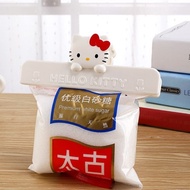 ❉Japanese genuine Hello Kitty Melody Melody sealing clip food clip cute message refrigerator sticker