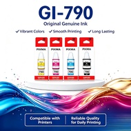 𝐑𝐞𝐚𝐝𝐲 𝐒𝐭𝐨𝐜𝐤 GI-790 INKS Original CANON GI-790 for Canon Printer G1010 G2010 G3010 G4010