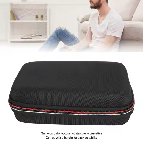 Game Console Travel Pouch Game Slot Hard Shell Game Console Carrying Case Protective Waterproof Port