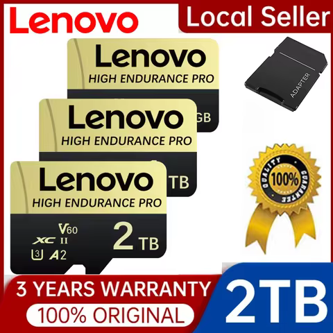 Lenovo Original Memory Card 2TB 1TB Mini Micro TF SD Card 512GB 256GB Micro Tarjeta SD Cards 128GB F