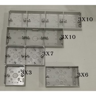 PVC Box Surface Nut Box/ Electrical Box/ Base 3x3 / 3x7 / 3x10 / 3x12/ 3X6