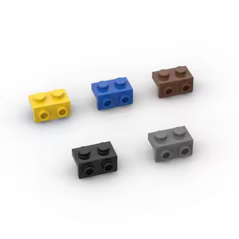 MOC 10PCS 99781 Bracket 1x2 Building Blocks Kit Down Support Bricks Particle Puzzle Idea DIY Toys Ch