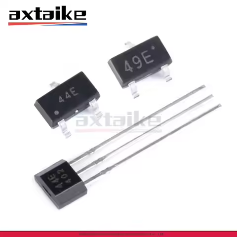 20PCS 44E 49E A3144 41F 40AF 3503 U18 OH137 3144 277 FS211 SOT23 TO92 Hall Element Effect Sensor Swi