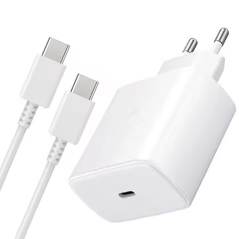 For Samsung Galaxy S25 45W PD Charger Cargador S24 S23 Ultra Plus FE Fast Charging 2.0 USB Type-C 5A