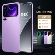 M17 Pro Max 4G/5G SmartPhone 6.7-inch Screen Large Memory 8GB RAM+256GB ROM Android 15.0