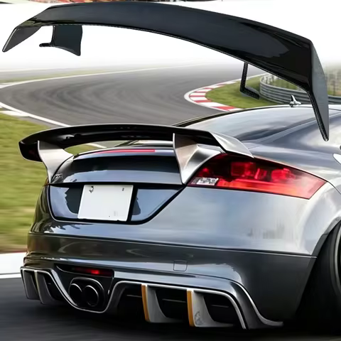 For Audi MK2 pure carbon fiber trunk modified rear wing compression wing TT TTS car accessories 2012
