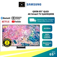 【𝐁𝐲 𝐂𝐨𝐮𝐫𝐢𝐞𝐫】NEW MODEL 2022 SAMSUNG Q60B 65 Inch QLED  4K Smart TV QA65Q60B 电视机