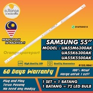 UA55M6300AK / UA55K6300AK / UA55K5500AK SAMSUNG 55" LED TV BACKLIGHT(LAMPU TV) SAMSUNG 55 INCH LED TV 55M6300AK 55K6300