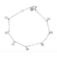 WG16-Diamond Bracelet with 18K White Gold
