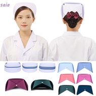 SAIA Swallowtail Hat, Nurse Headband Costume Accessories Nurse Hat,  Durable Accessories Work Cap Op