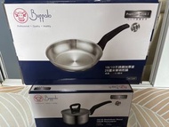 Buffalo Premium Cook I 18/10 不銹鋼煎鍋