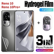 LAYAR Screen Protector Compatible For Oppo Reno 10 5G Reno 10 Pro 5G Reno 10 Pro Plus 5G 3 in 1 pack