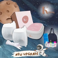 Kireina Handsfree Breast Pump Rechargeable Single  + Double Handsfree cup Collector milk Pump SUSU