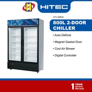 Hitec Chiller (800L) 2 Door Display Cool Air Blower And  Magnet Gasket Door Fridge HTC-808D2