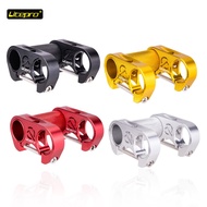 ZTTO LP Folding Bike Stem Hollow CNC Bicycle Stem Folding Bicycle Double Stem