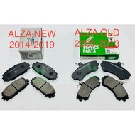 PERODUA ALZA (2009-2013) / (2014-2019) (FRONT) DISC BRAKE PAD 04465-46R10 / 04465-46R02