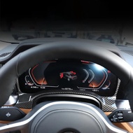 Car Central Console Dashboard Display Decorative Frame Cover Sticker Auto Interior Accessories For B