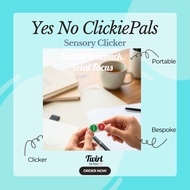 [SG seller ] Yes / No ClickiePals Fidget Toy | Sensory Clicker Decision Maker | ADHD Autism Calm Toy