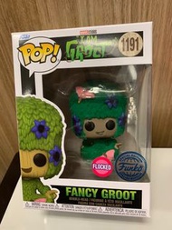 Funko pop ! Groot #1191 flock版 毛絨版 樹人 格魯特