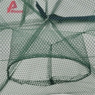 Folding 6 Hole Fishing Net Fish Crab Shrimp Cage Mesh Trap Casting Net UK [Woodrow.sg]