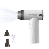 High Speed Fan Turbo HX132 พัดลมความเร็วสูง 100000 Rpm 55m/s พัดลมพลังงานมือถือไร้สาย พัดลมUSB เครื่