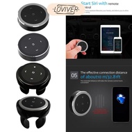 [Loviver] Wireless Bluetooth Media Steering Wheel Remote Control MP3 Music Play for Android 4.4 Abov