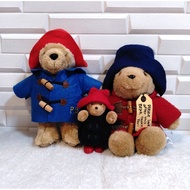 Paddington Bear Vintage 1987, Eden Toys and Classic Paddington Bear preloved plush toys.