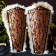 Foreign Trade Medieval Renaissance Druid Leather Wristband Shaman Druid Witch W1OV