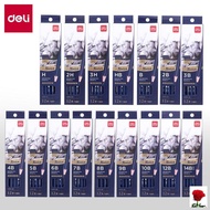Box of 12 Deli Nuevo S999 Premium Pencils | B, 2B, 3B, 4B, 5B, 6B, 7B, 8B, 9B, 10B, 12B, 14B