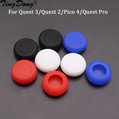 20PCS Controller Thumbstick Caps Silicone Touch Handle Rocker Cover VR Accessory for Meta Quest 3/Qu