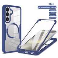 VRQR Phone Case For Samsung Galaxy A07 A07 5G M07 F07 F07e 5G M17e 5G Function: CD ring+360 all-roun