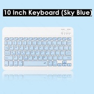 GOOJODOQ 9.7/10 Inch Wireless Bluetooth Keyboard Mouse Set Lightweight Portable For iPad Phone Color