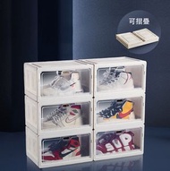 其他品牌 - 【1個裝】日式可折叠鞋盒 鞋子收納盒 組合塑膠收納盒