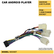 Perodua Universal 3H Plug and Play Android Player Power Socket